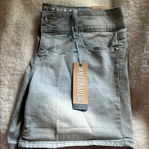 Hydraulic Sky Blue Denim Shorts